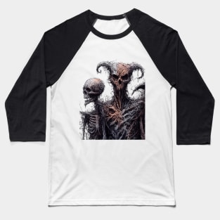 Whispers of the Halloween Quill Baseball T-Shirt